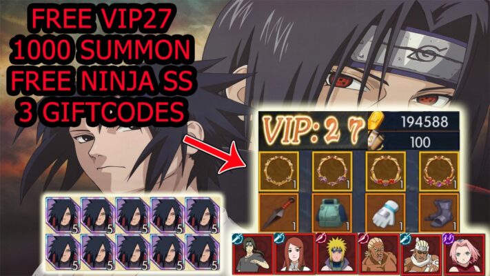 Naruto 3D RPG & 3 Giftcodes Gameplay Android APK | Naruto 3D RPG Free Max VIP 27 Private Server