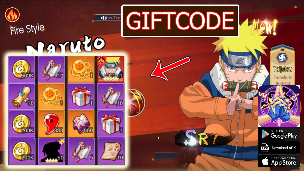 Ninja Shippuden & 4 Giftcodes | All Redeem Codes Ninja Shippuden - How to Redeem Code | Ninja Shippuden by gongrenwei 