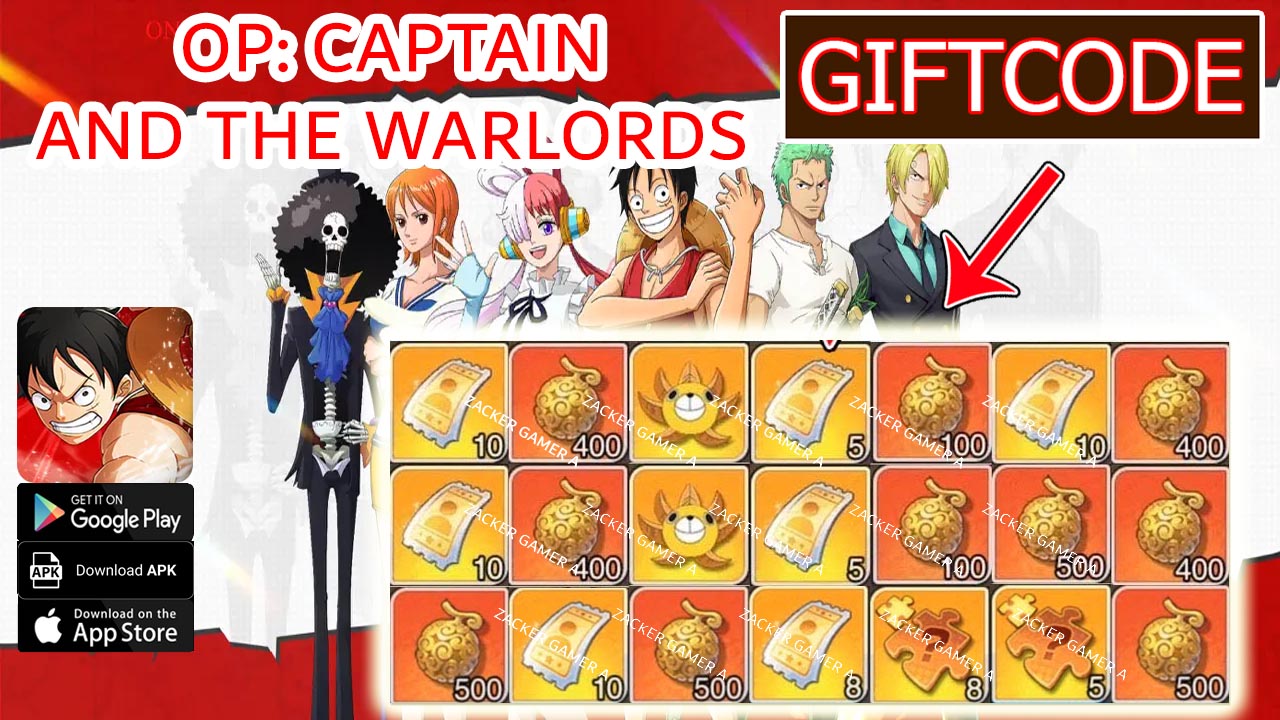 OP Captain And The Warlords & 10 Giftcodes | All Redeem Codes OP Captain And The Warlords - How to Redeem Code 