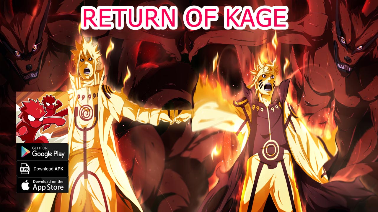 Return of Kage Gameplay Android APK | Return of Kage Mobile Naruto Idle RPG Game | Return of Kage by ROKSTUDIO 