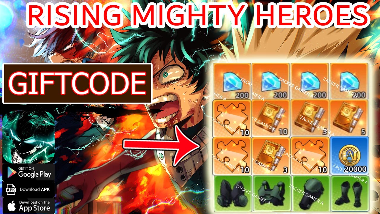 Rising Mighty Heroes & 6 Giftcodes | All Redeem Codes Rising Mighty Heroes Mobile - How to Redeem Code | Rising Mighty Heroes by Format Game 
