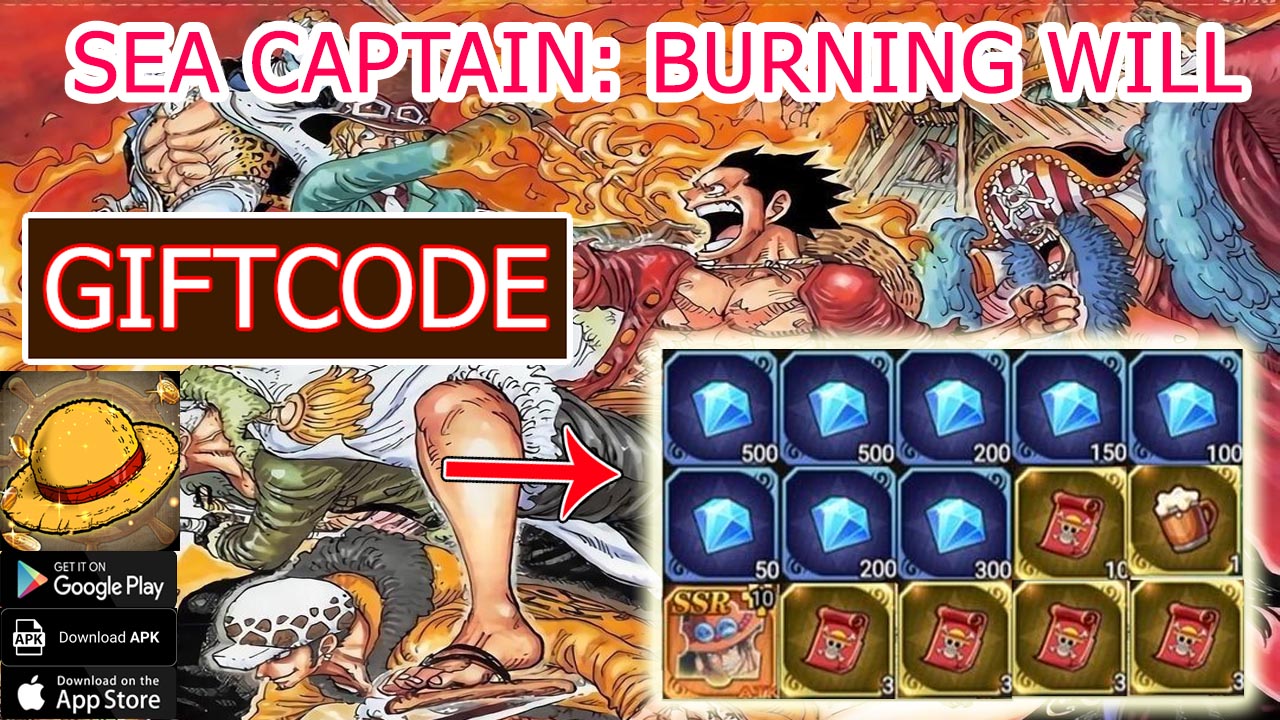 Sea Captain Burning Will & 9 Giftcodes | All Redeem Codes Sea Captain Burning Will - How to Redeem Code | Sea Captain Burning Will by 楊蘇琴 