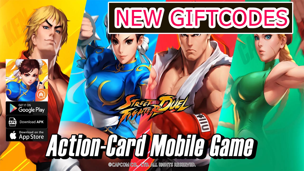 Street Fighter Duel New 2 Giftcodes | All Redeem Codes Street Fighter Duel - How to Redeem Code 