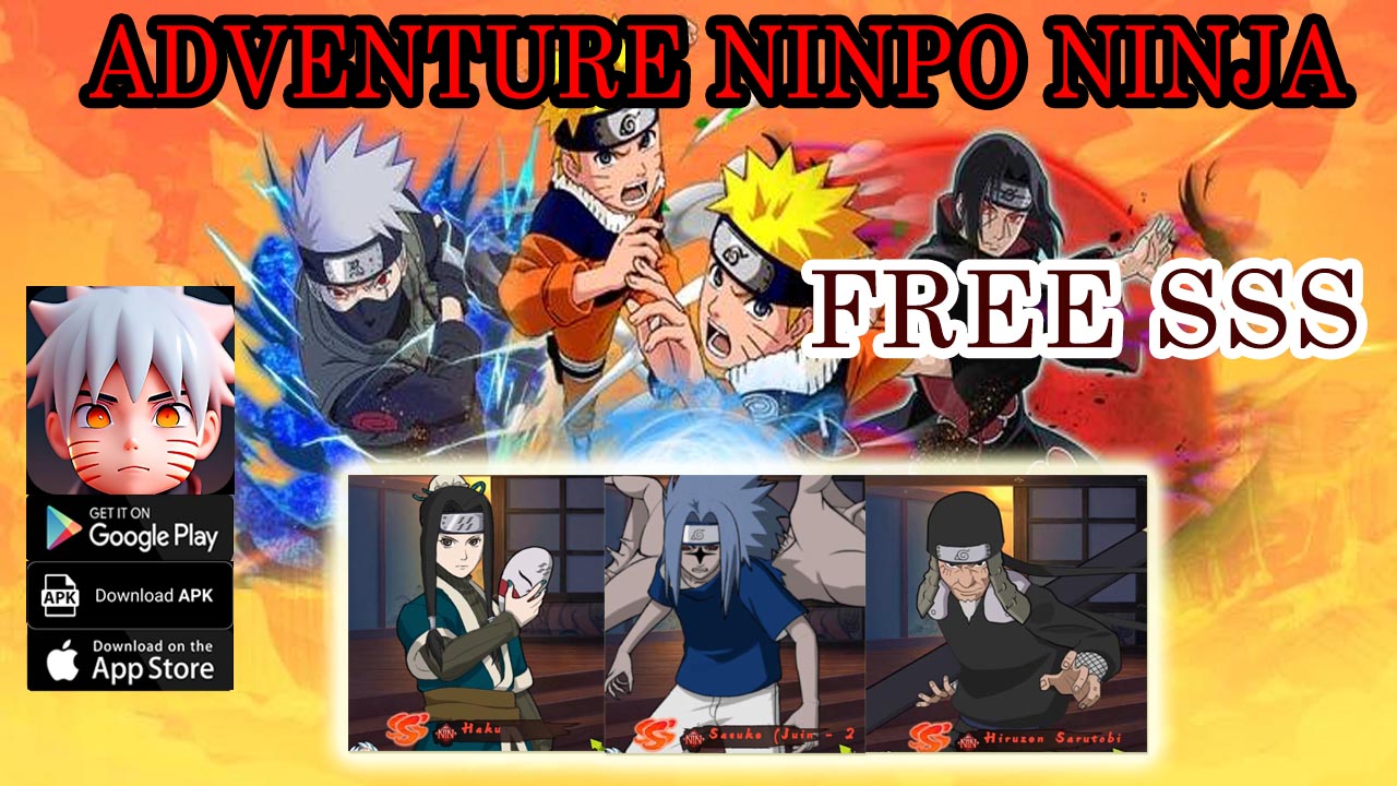 Adventure Ninpo Ninja Gameplay Android APK Download | Adventure Ninpo Ninja Mobile Naruto RPG Game | Adventure Ninpo Ninja by Fun Nrebirth Game 