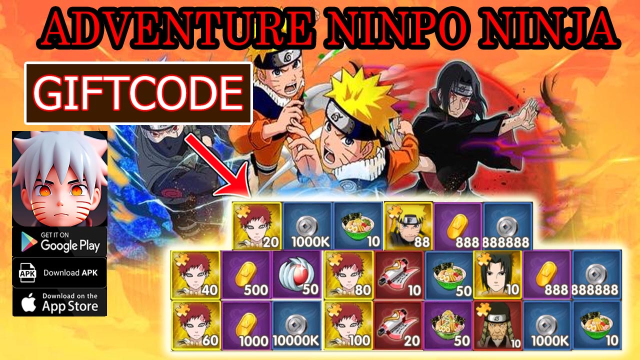 Adventure Ninpo Ninja & 8 Giftcodes | All Redeem Codes Adventure Ninpo Ninja - How to Redeem Code | Adventure Ninpo Ninja by Fun Nrebirth Game 