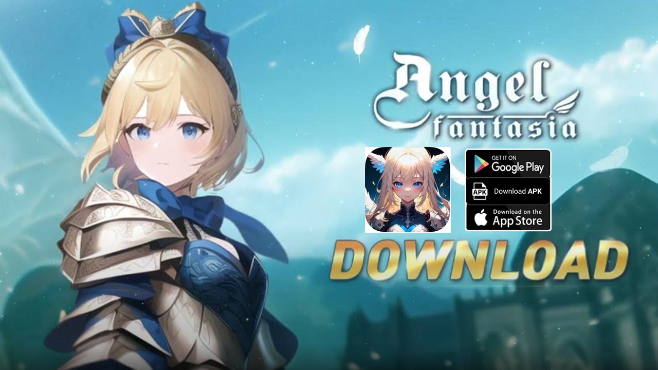 Angel Fantasia Gameplay Android iOS APK | Angel Fantasia Global Mobile Idle RPG Game | Angel Fantasia by SUPERBOX 