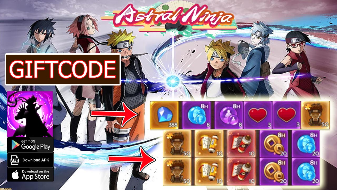 Astral Ninja & 4 Giftcodes | All Redeem Codes Astral Ninja - How to Redeem Code | Astral Ninja by Moonstar Game 