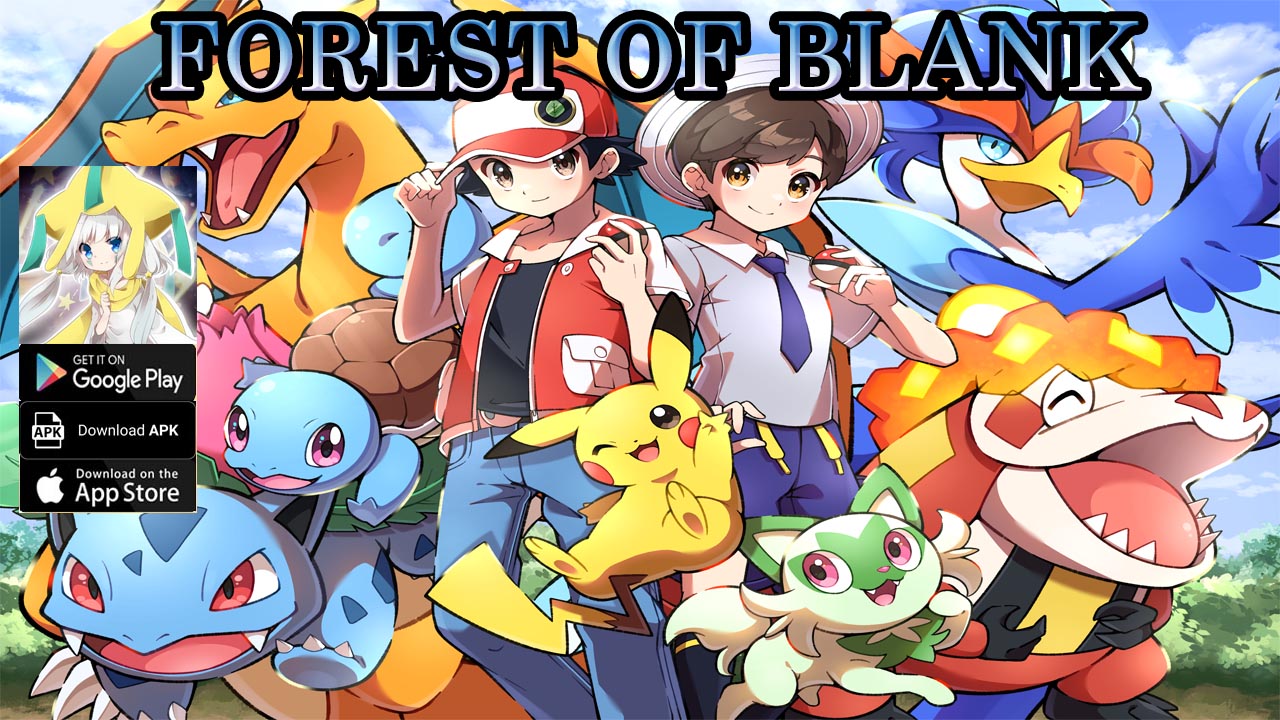 Forest of Blank Gameplay Android APK | Forest of Blank Mobile Pokemon RPG Game | Forest of Blank by The Blank 