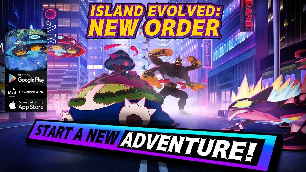 Island Evolved Next Order Gameplay Android APK | Island Evolved Next Order Mobile Pokemon RPG 