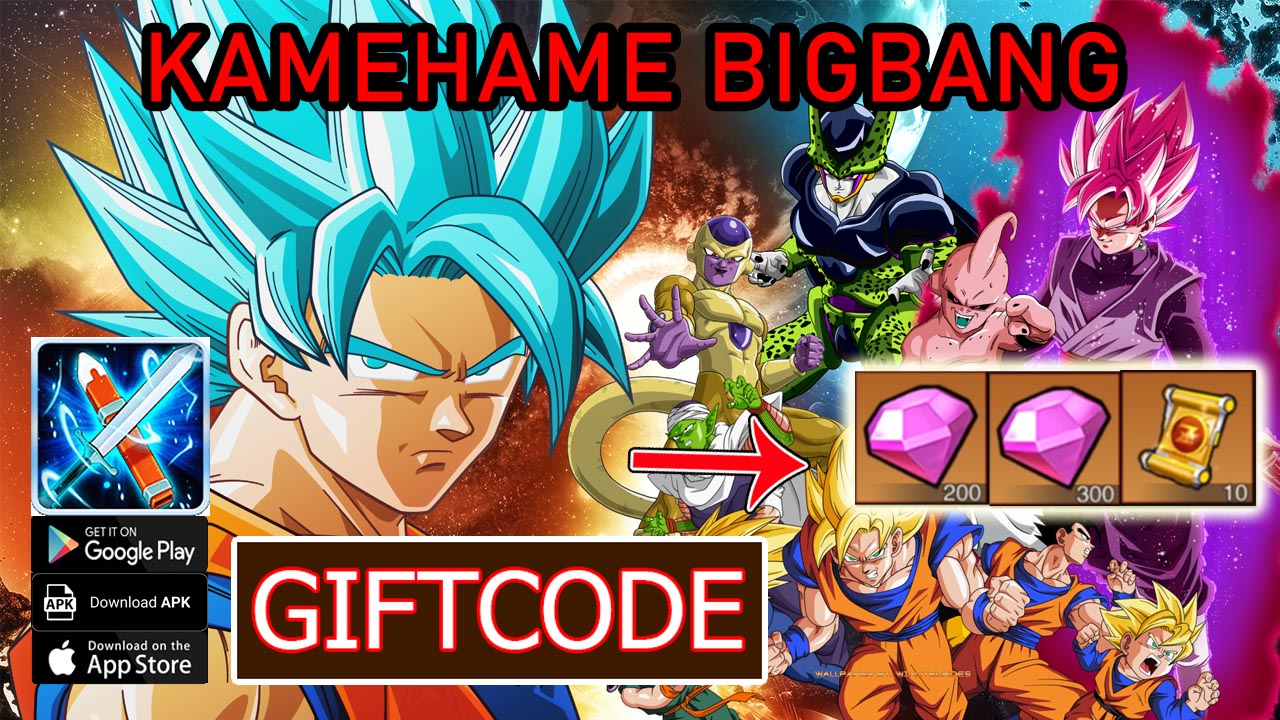 Kamehame Big Bang & 3 Giftcodes Gameplay iOS Android APK | All Redeem Codes Kamehame Big Bang - How to Redeem Code 