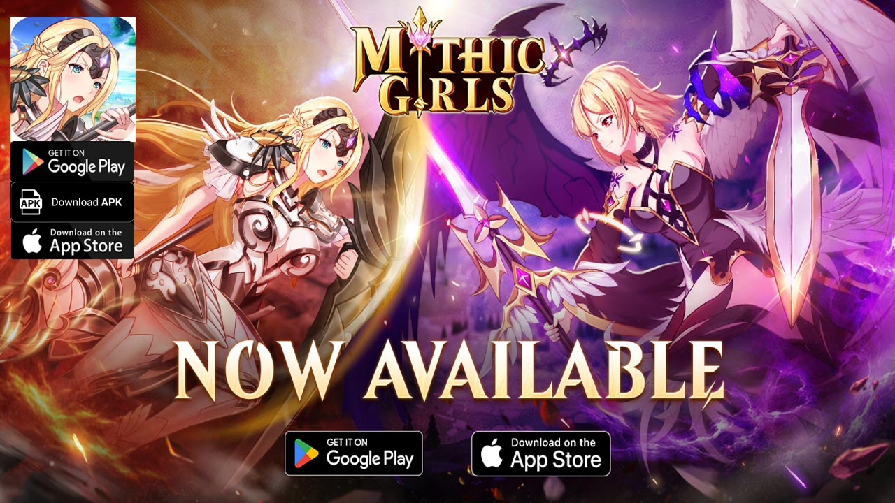 Mythic Girls Gameplay Android iOS APK Download | Mythic Girls Mobile RPG Game | Mythic Girls by Abjuice 