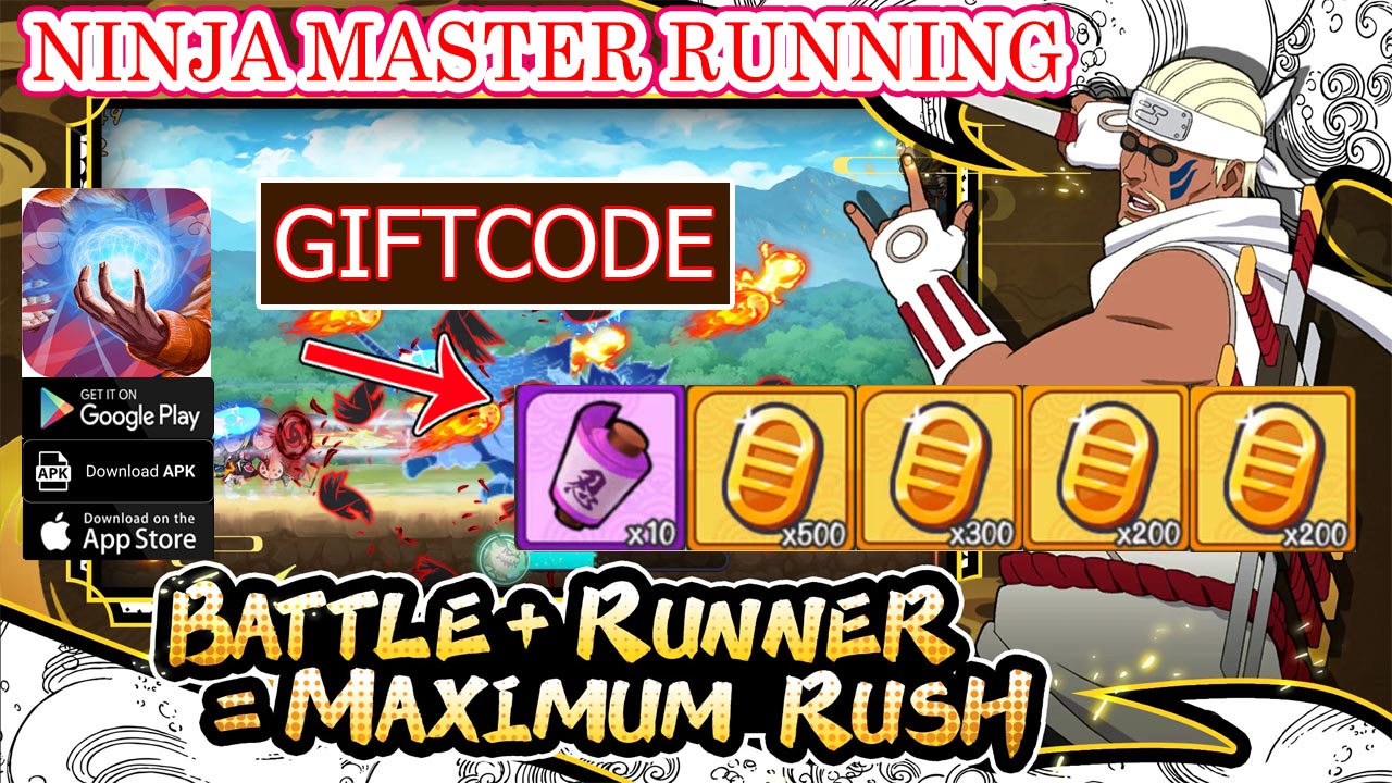 Ninja Master Running & 5 Giftcodes Gameplay Android APK | All Redeem Codes Ninja Master Running - How to Redeem Code | Ninja Master Running by Circuit Squad 