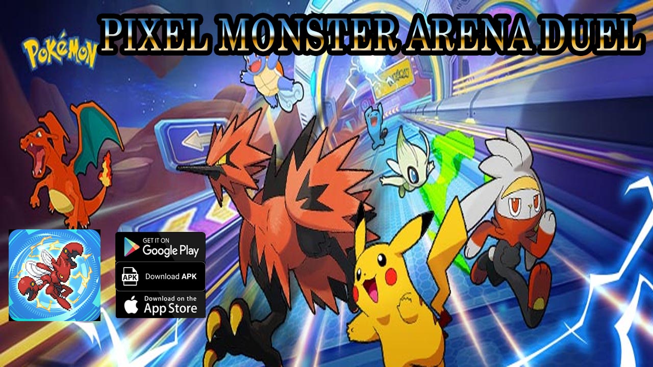Pixel Monster Arena Duel Gameplay Android APK | Pixel Monster Arena Duel Mobile New Pokemon RPG Game | Pixel Monster Arena Duel by Main SG 