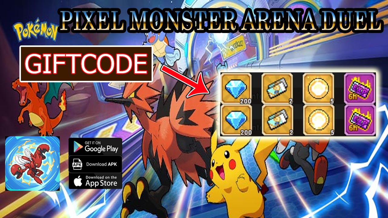 Pixel Monster Arena Duel & 2 Giftcodes | All Redeem Codes Pixel Monster Arena Duel - How to Redeem Code | Pixel Monster Arena Duel by Main SG 