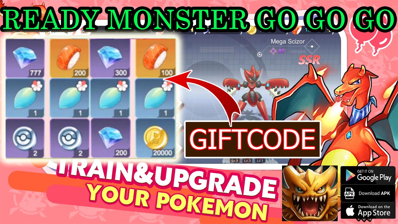 Ready Monster Go Go Go & 6 Giftcodes | All Redeem Codes Ready Monster Go Go Go - How to Redeem Code | Ready Monster Go Go Go by Yu SiCheng 
