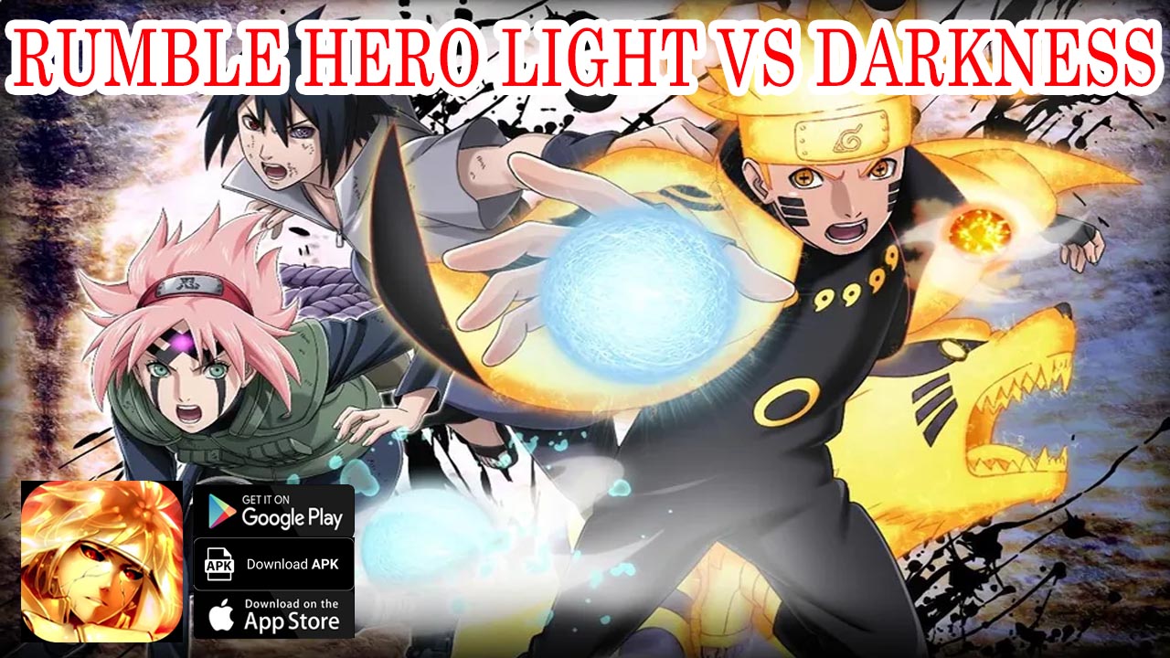 Rumble Hero Light VS Darkness Gameplay Android APK | Rumble Hero Light VS Darkness Mobile Naruto Idle RPG Game | Rumble Hero Light VS Darkness by Jasmine Joy Johnson 