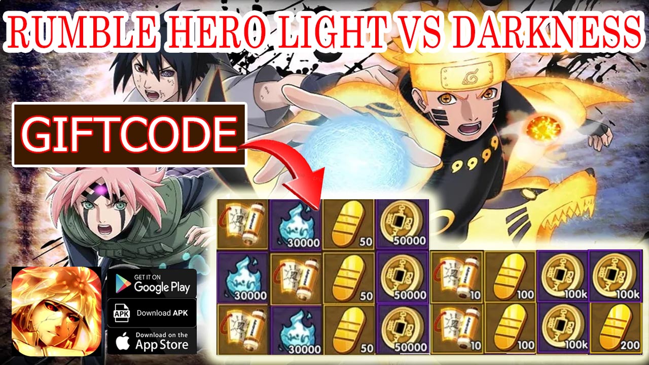 Rumble Hero Light VS Darkness & 6 Giftcodes | All Redeem Codes Rumble Hero Light VS Darkness - How to Redeem Code | Rumble Hero Light VS Darkness by Jasmine Joy Johnson 