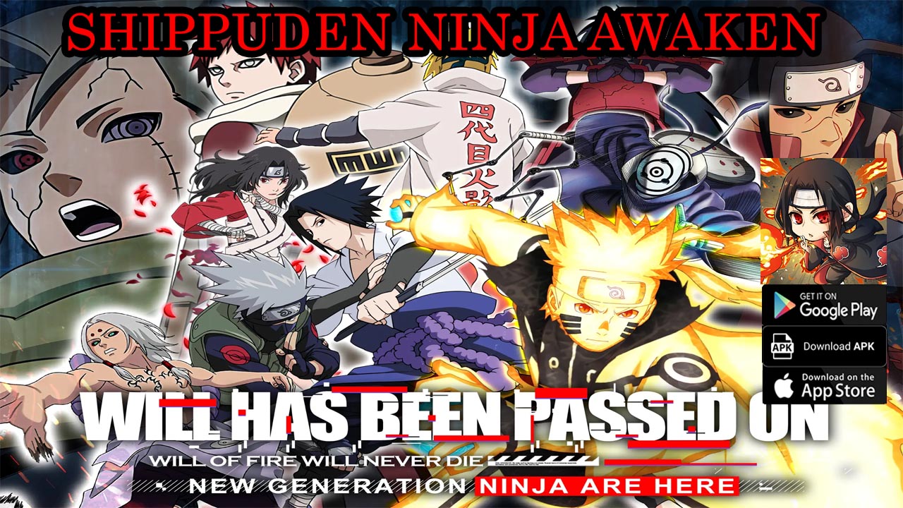 Shippuden Ninja Awaken Gameplay Android iOS APK Download | Shippuden Ninja Awaken Mobile Naruto RPG Game | Shippuden Ninja Awaken by Fuqing Jinsheng Network Technology 