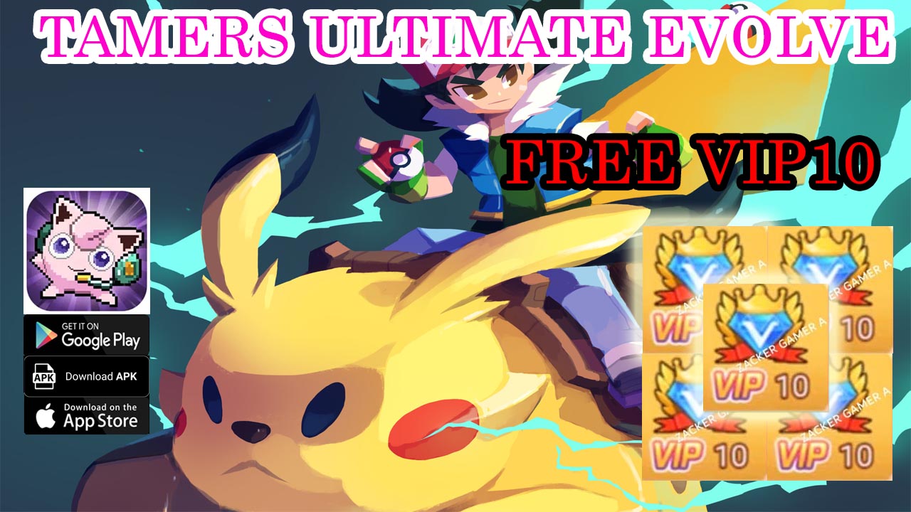 Tamers Ultimate Evolve Gameplay iOS Android APK | Tamers Ultimate Evolve Mobile Pokemon RPG Game | Tamers Ultimate Evolve by Hainan Haoshi Network Technology Co Ltd 