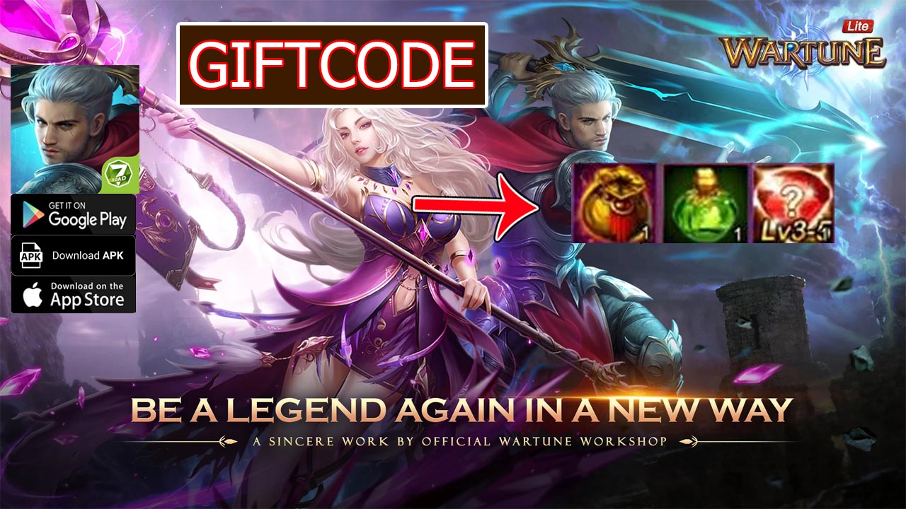 Wartune Lite English Gameplay Giftcodes Android APK | All Redeem Codes Wartune Lite - How to Redeem Code | Wartune Lite by 7Road International HK Limited 