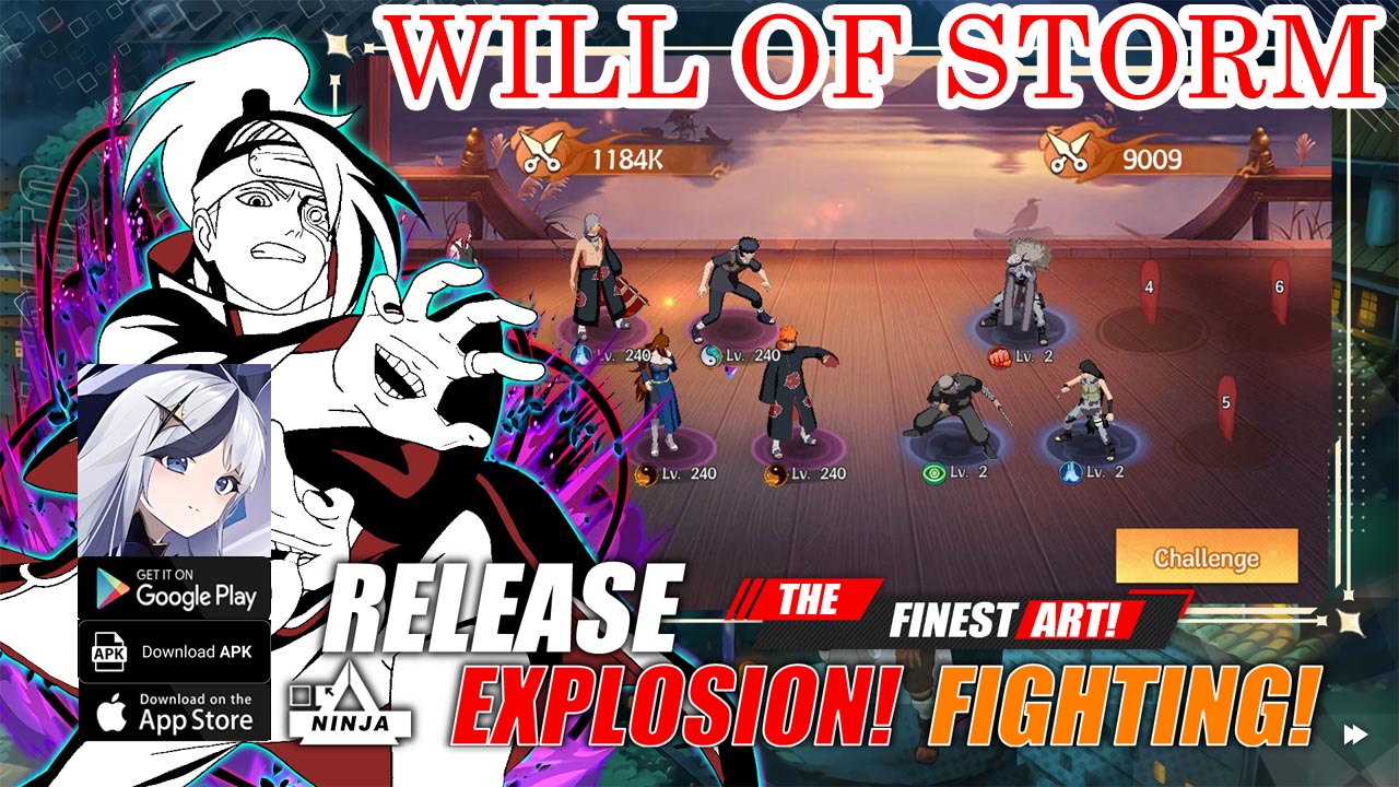 Will of Storm Gameplay Android APK | Will of Storm Mobile Naruto RPG Game | Will of Storm by PAUL VINCENT YDEL 