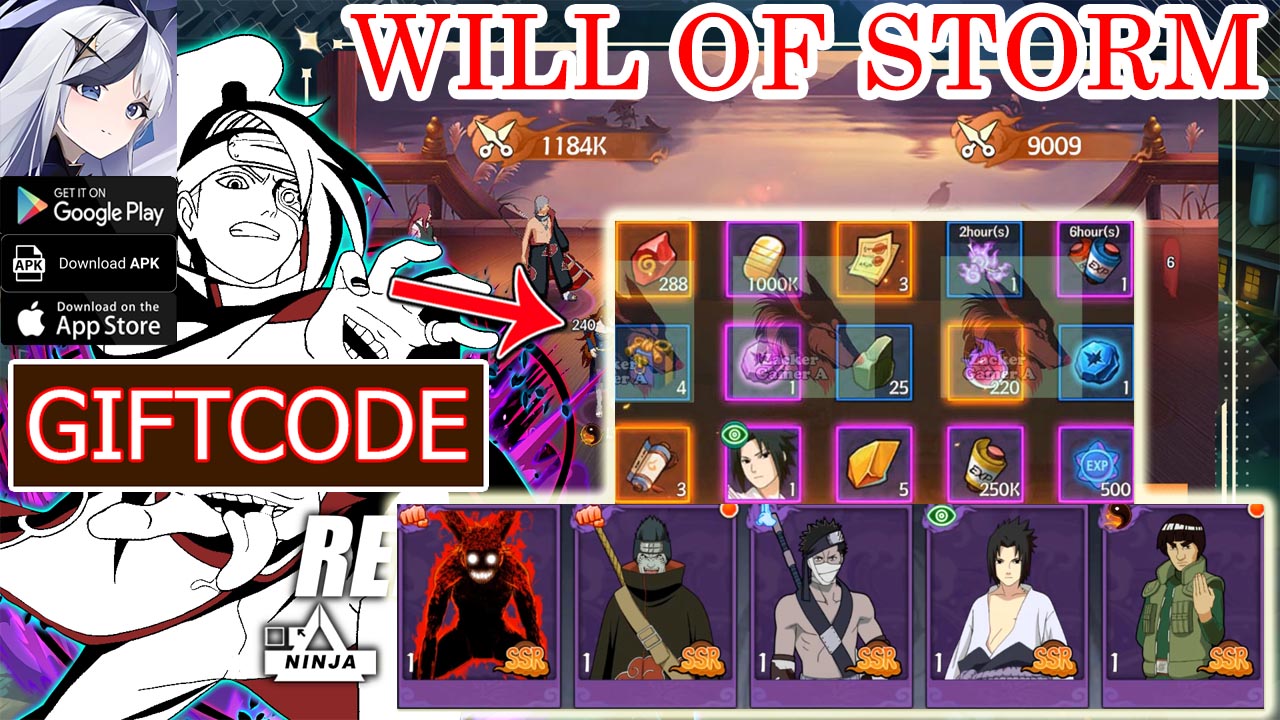 Will of Storm & 4 Giftcodes | All Redeem Codes Will of Storm - How to Redeem Code | Will of Storm by PAUL VINCENT YDEL 