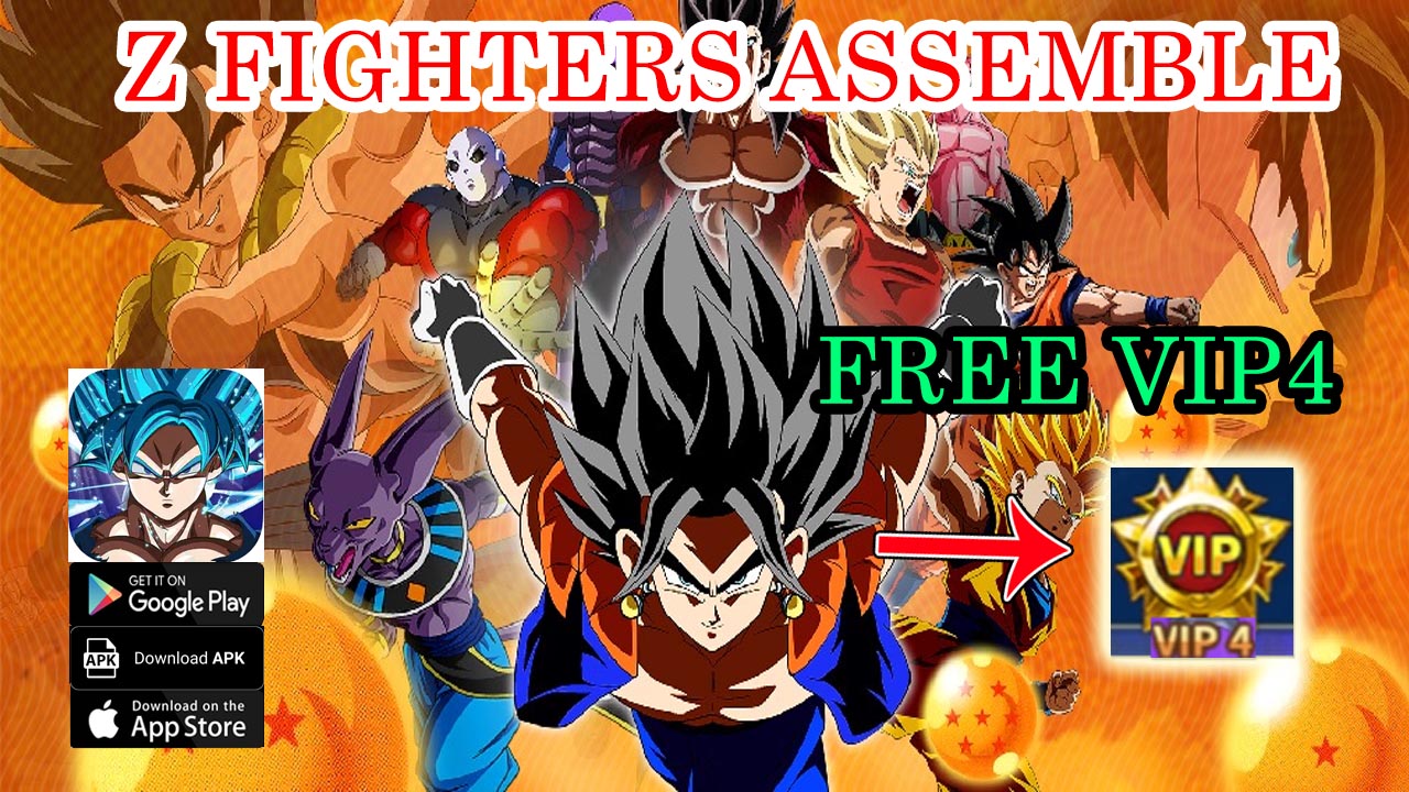 Z Fighters Assemble Gameplay Free VIP4 iOS Android APK | Z Fighters Assemble Mobile Dragon Ball Idle RPG | Z Fighters Assemble by ABBEYFIELD THE DALES LIMITED 