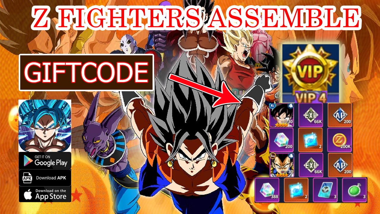 Z Fighters Assemble & 4 Giftcodes | All Redeem Codes Z Fighters Assemble - How to Redeem Code | Z Fighters Assemble by ABBEYFIELD THE DALES LIMITED 