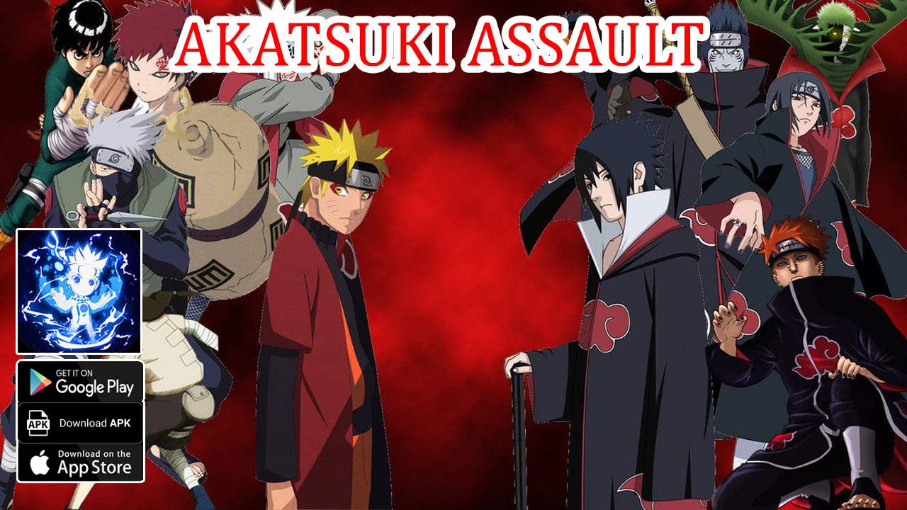 Akatsuki Assault Gameplay Android APK Download | Akatsuki Assault Mobile Naruto x Boruto RPG Game | Akatsuki Assault by Balala magic 