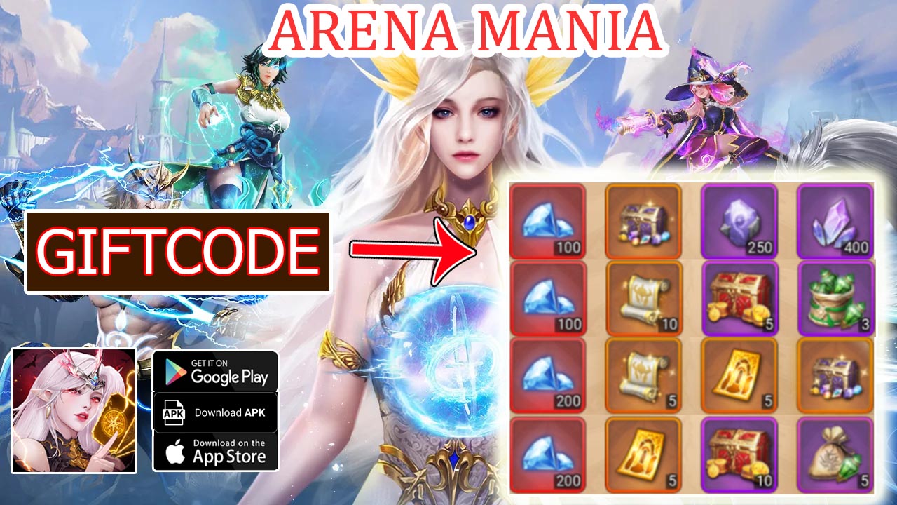 Arena Mania Global & 5 Giftcodes | All Redeem Codes Arena Mania Global - How to Redeem Code | Arena Mania: Magic Heroes CCG by Sunglod Games 