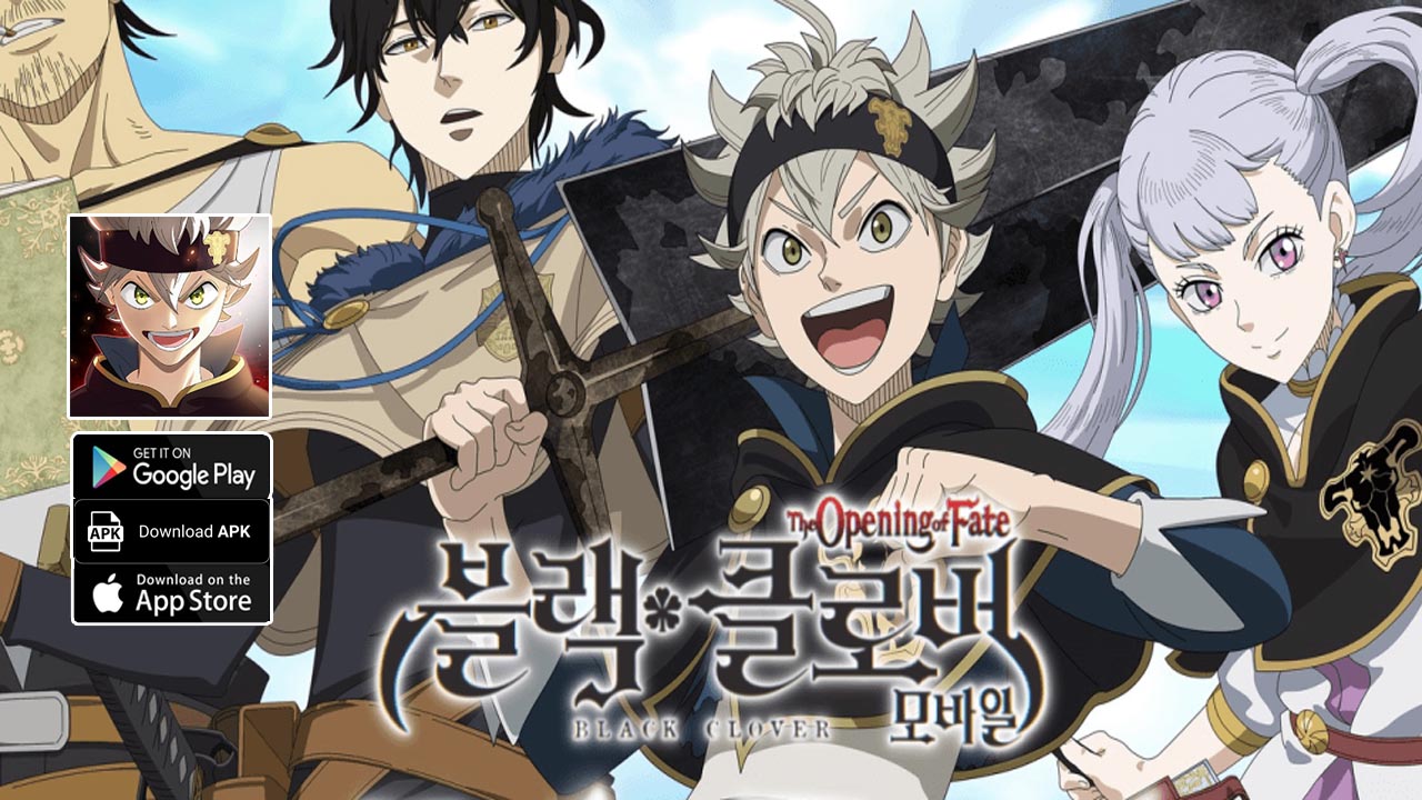 Black Clover Mobile Gameplay Android iOS APK Download | Black Clover M Anime RPG Game | Black Clover Mobile by VIC Game Studios 