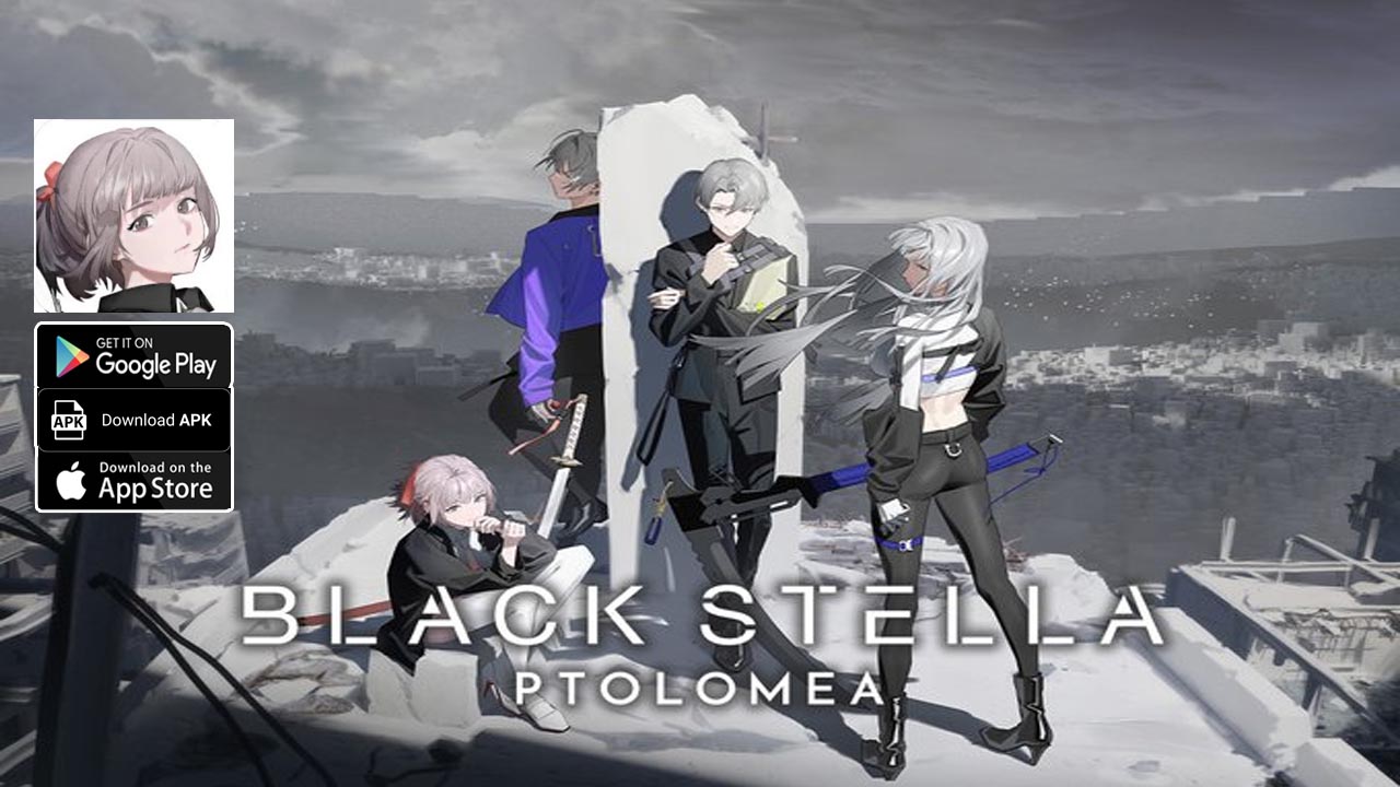 Black Stella Ptolomea ブラックステラ トロメア Gameplay CBT Android iOS APK | Black Stella Ptolomea Mobile RPG Game 
