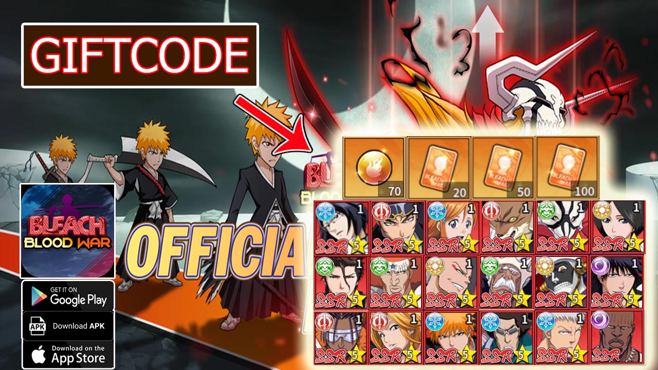 Bleach Blood War & 4 Giftcodes | All Redeem Codes Bleach Blood War - How to Redeem Code | Bleach Blood War by LMT Studio 