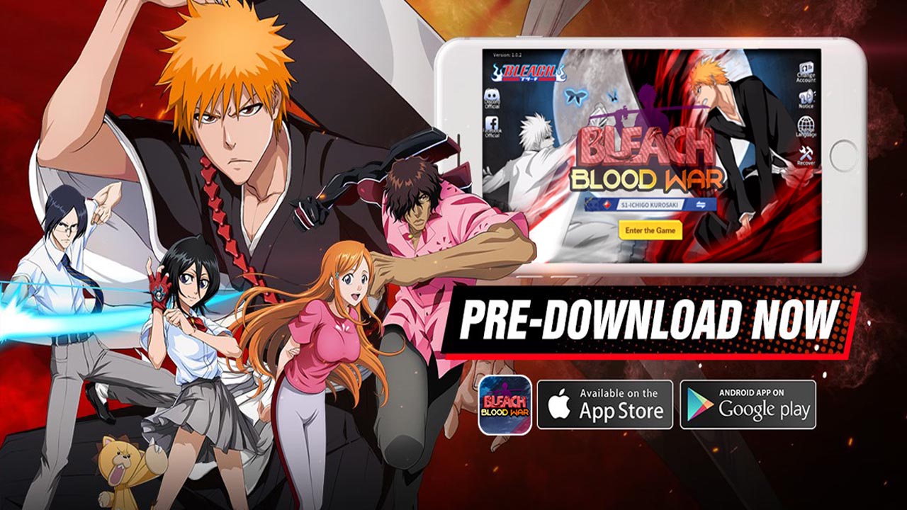 Bleach Blood War Pre-Download Android APK | Bleach Blood War Mobile New Anime RPG Game 