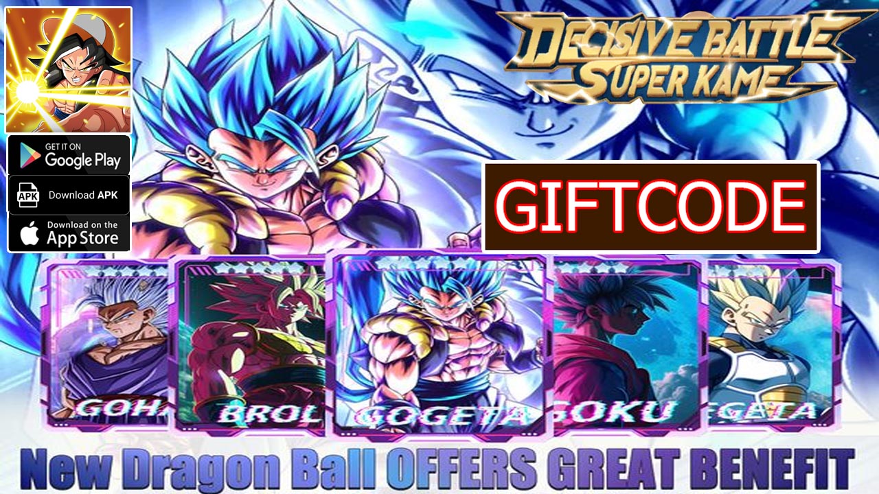 Decisive Battle Super Kame & 4 Giftcodes | All Redeem Codes Decisive Battle Super Kame Dragon Ball - How to Redeem Code | Decisive Battle Super Kame by Sherry Wolf 