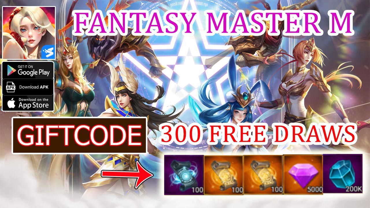 Fantasy Master M Gameplay & 4 Giftcodes Android APK | All Redeem Codes Fantasy Master M - How to Redeem Code | Fantasy Master M by 주식회사 아이톡시 