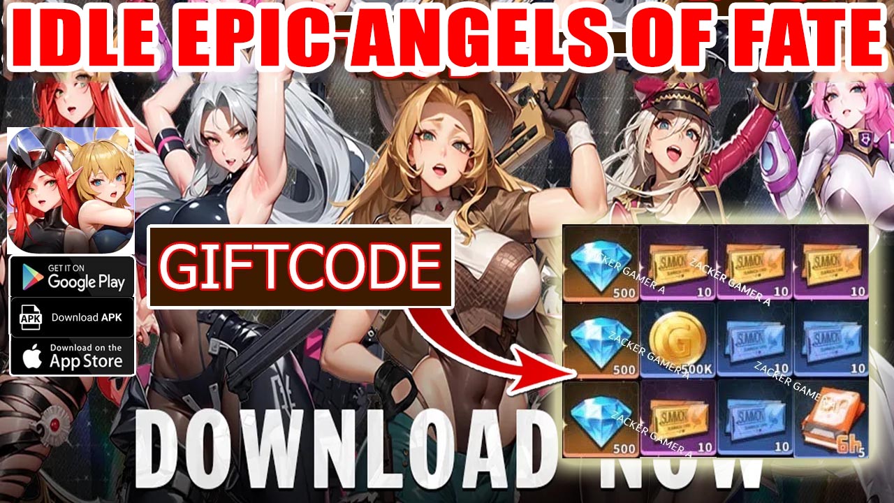 Idle Epic Angels Of Fate & 6 Giftcodes Gameplay Android iOS APK | All Redeem Codes Idle Epic Angels Of Fate - How to Redeem Code | Idle Epic Angels Of Fate by Extension Games Limited  