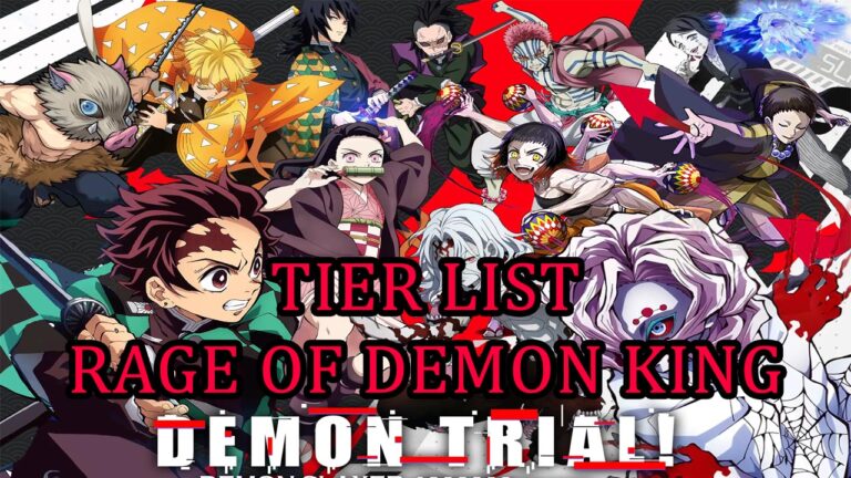 Rage of Demon King - Tier List & All Characters & Reroll Guide