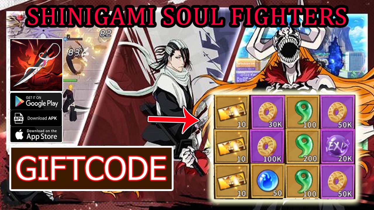 Shinigami Soul Fighters & 4 Giftcodes Gameplay Android APK | All Redeem Codes Shinigami Soul Fighters Bleach - How to Redeem Code | Shinigami Soul Fighters by WangFu 