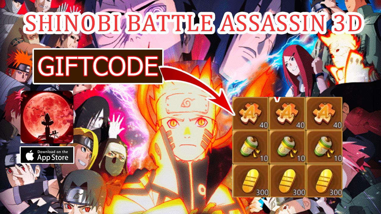 Shinobi Battle: Assassin 3D Gameplay & 11 Giftcodes Naruto iOS | All Redeem Codes Shinobi Battle: Assassin 3D - How to Redeem Code 