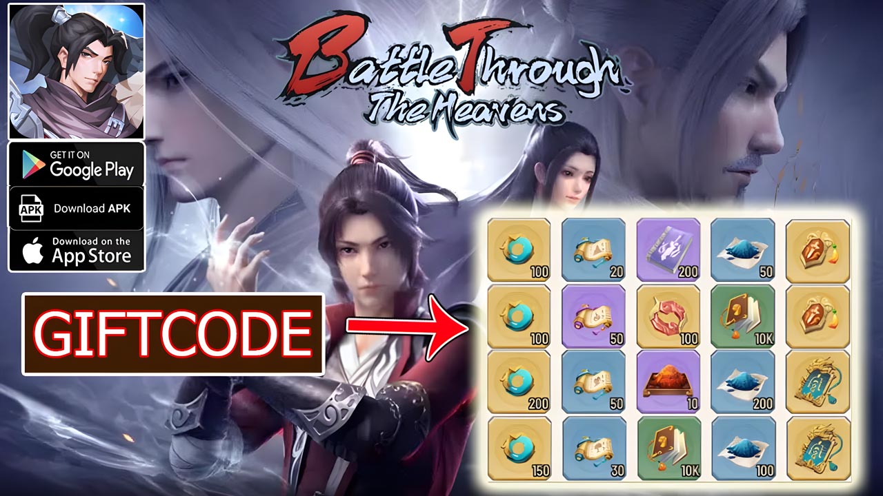 Battle Through the Heavens & 4 Giftcodes | All Redeem Codes Battle Through the Heavens - How to Redeem Code | Battle Through the Heavens by Cloudary Singapore 