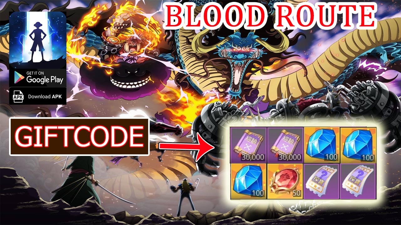 Blood Route Gameplay & 4 Giftcodes Android APK | All Redeem Codes Blood Route - How to Redeem Code | Blood Route by 熱血航路 MENKENTL