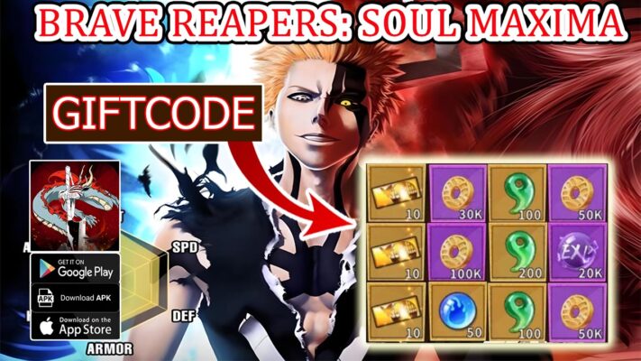 Brave Reapers Soul Maxima & 4 Giftcodes | All Redeem Codes Brave Reapers Soul Maxima - How to Redeem Code | Brave Reapers Soul Maxima by Allen Carrick