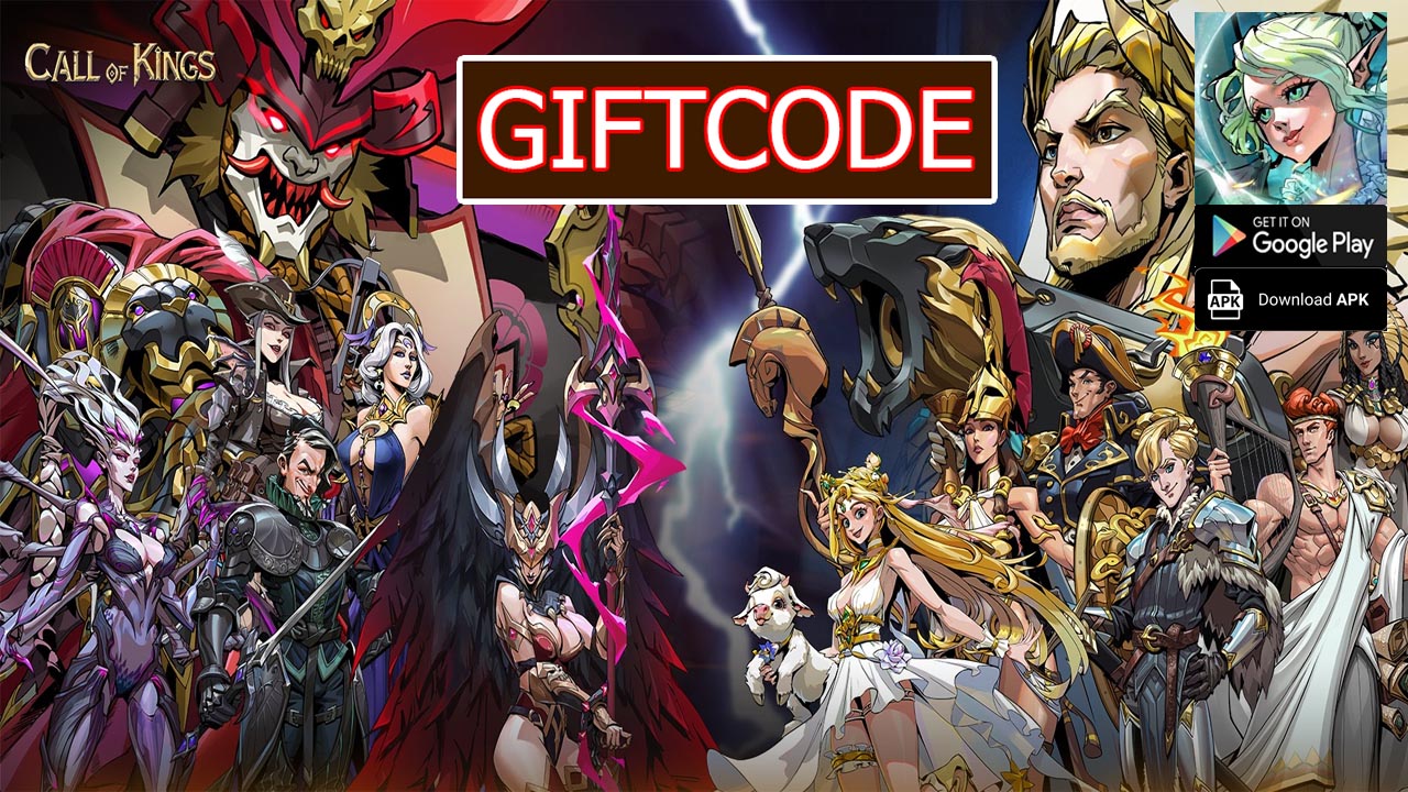 Call of Kings & 2 Giftcodes Gameplay How to Redeem Code