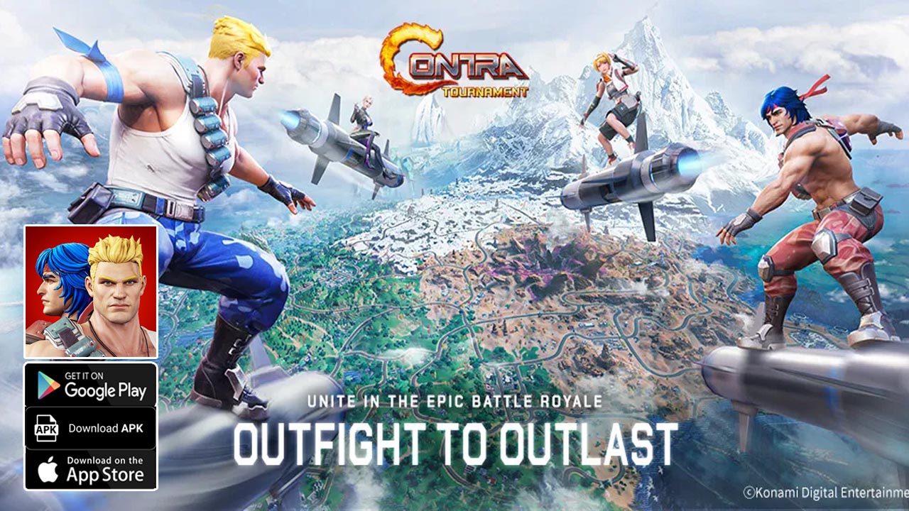Contra Tournament Gameplay Android iOS APK | Contra Tournament Mobile Battle Royale Game | Contra Tournament by Eggtart 