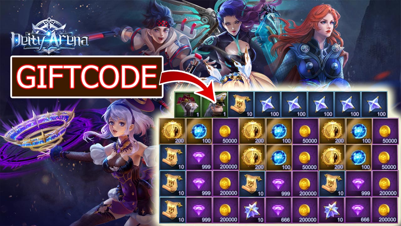 Deity Arena SEA & 24 Giftcodes | All Redeem Codes Deity Arena SEA Thai - How to Redeem Code | Deity Arena เกม 3D PRG by s7game 