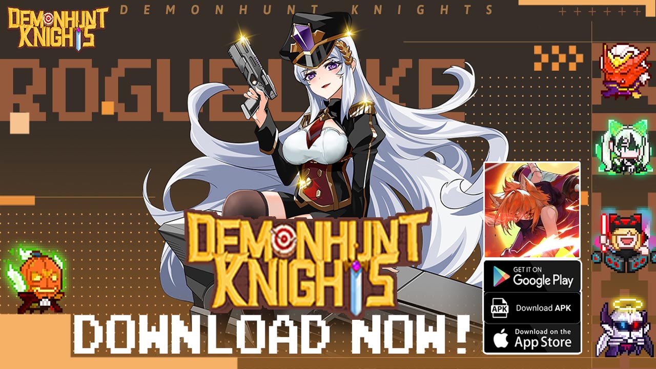Demon Hunt Knights Gameplay Android iOS APK Download | Demon Hunt Knights Roguelike Mobile RPG Game | Demon Hunt Knights by Loongcheer Game 