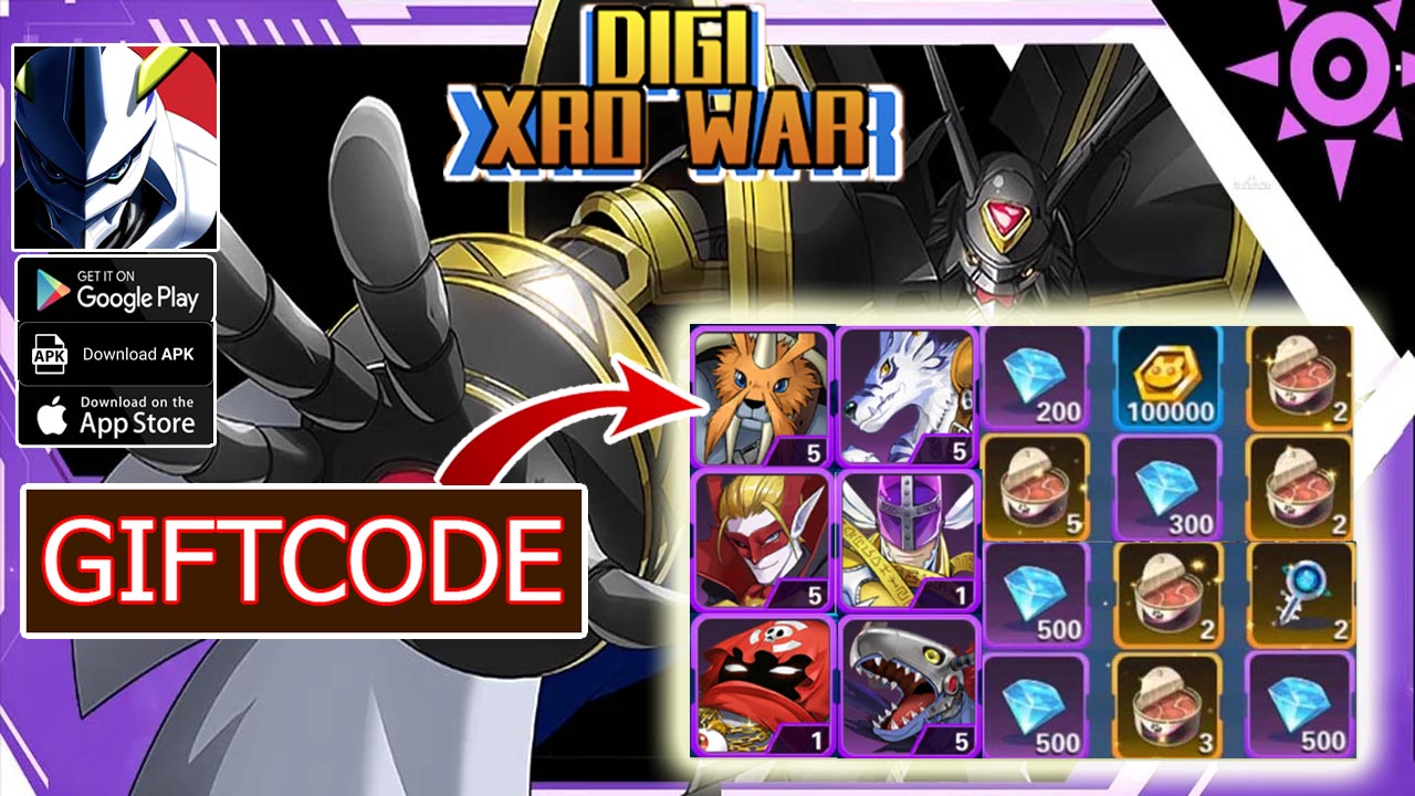 Digi Xro War Gameplay & 6 Giftcodes Gameplay | All Redeem Codes Digi Xro War Digimon - How to Redeem Code | Digi Xro War by allisonte 