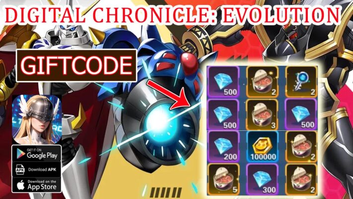 Digital Chronicle Evolution Gameplay & 6 Giftcodes | All Redeem Codes Digital Chronicle Evolution - How to Redeem Code | Digital Chronicle Evolution by FENGKSME