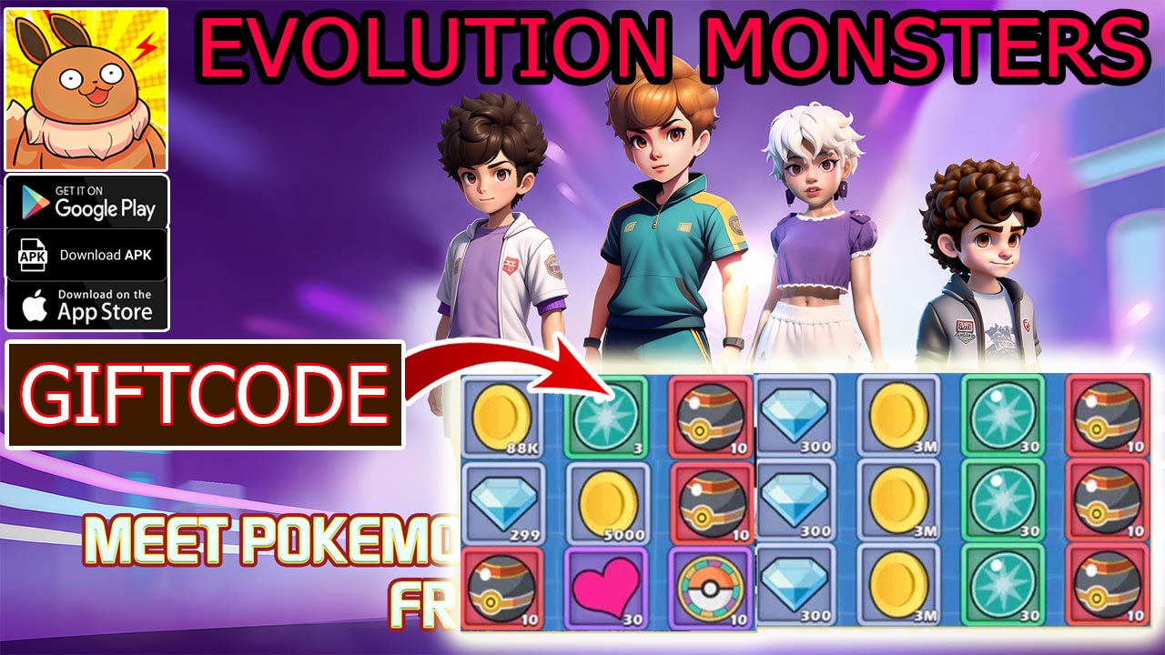 Evolution Monsters & 12 Giftcodes Gameplay Android APK | All Redeem Codes Evolution Monsters - How to Redeem Code | Evolution Monsters by Quest Game 